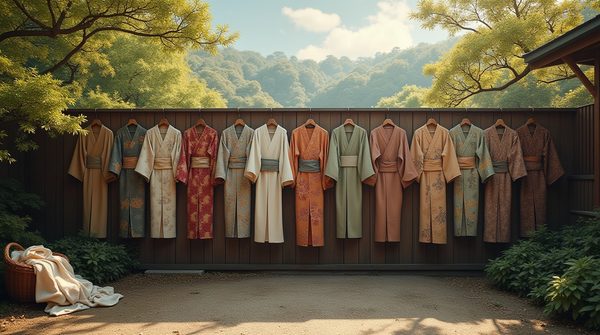 Les kimonos : un voyage à travers styles et traditions
